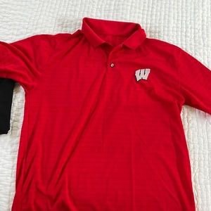 Wisconsin golf shirt